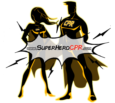 Super Hero Cpr Logo